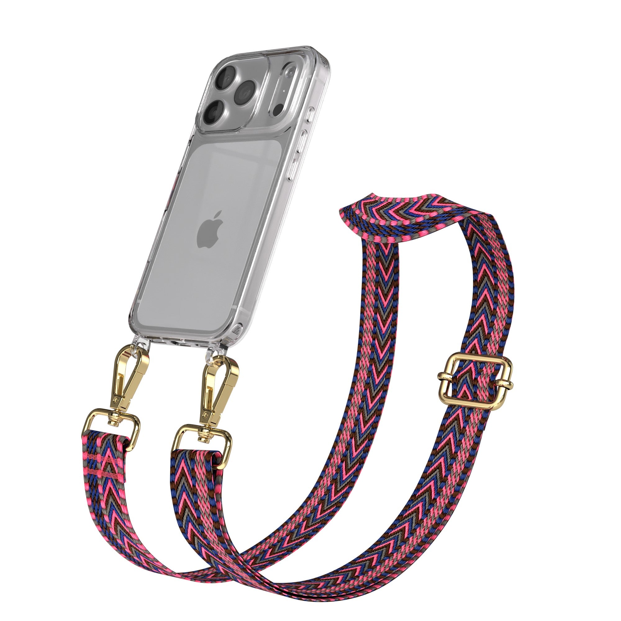 iPhone 17 Pro Handykette mit verstellbarem Boho Band von EAZY CASE 
