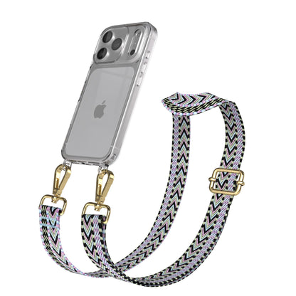 iPhone 17 Pro Handykette mit verstellbarem Boho Band von EAZY CASE 