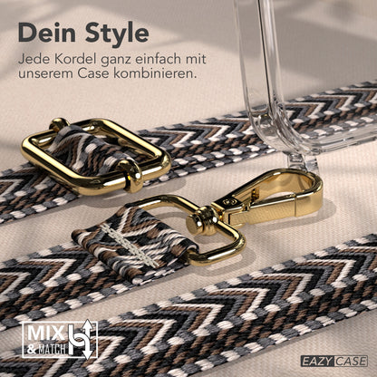 iPhone 17 Pro Handykette mit verstellbarem Boho Band von EAZY CASE 
