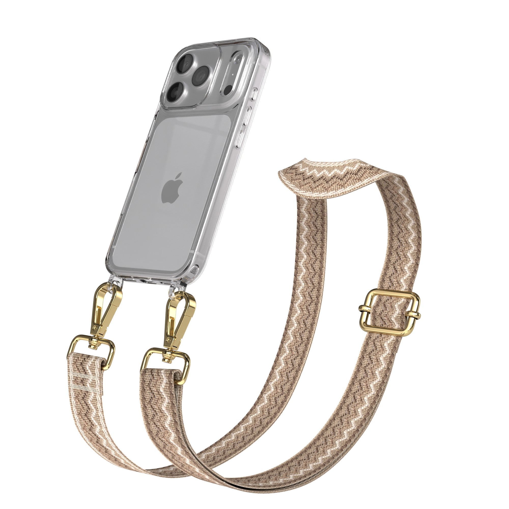 iPhone 17 Pro Handykette mit verstellbarem Boho Band von EAZY CASE 