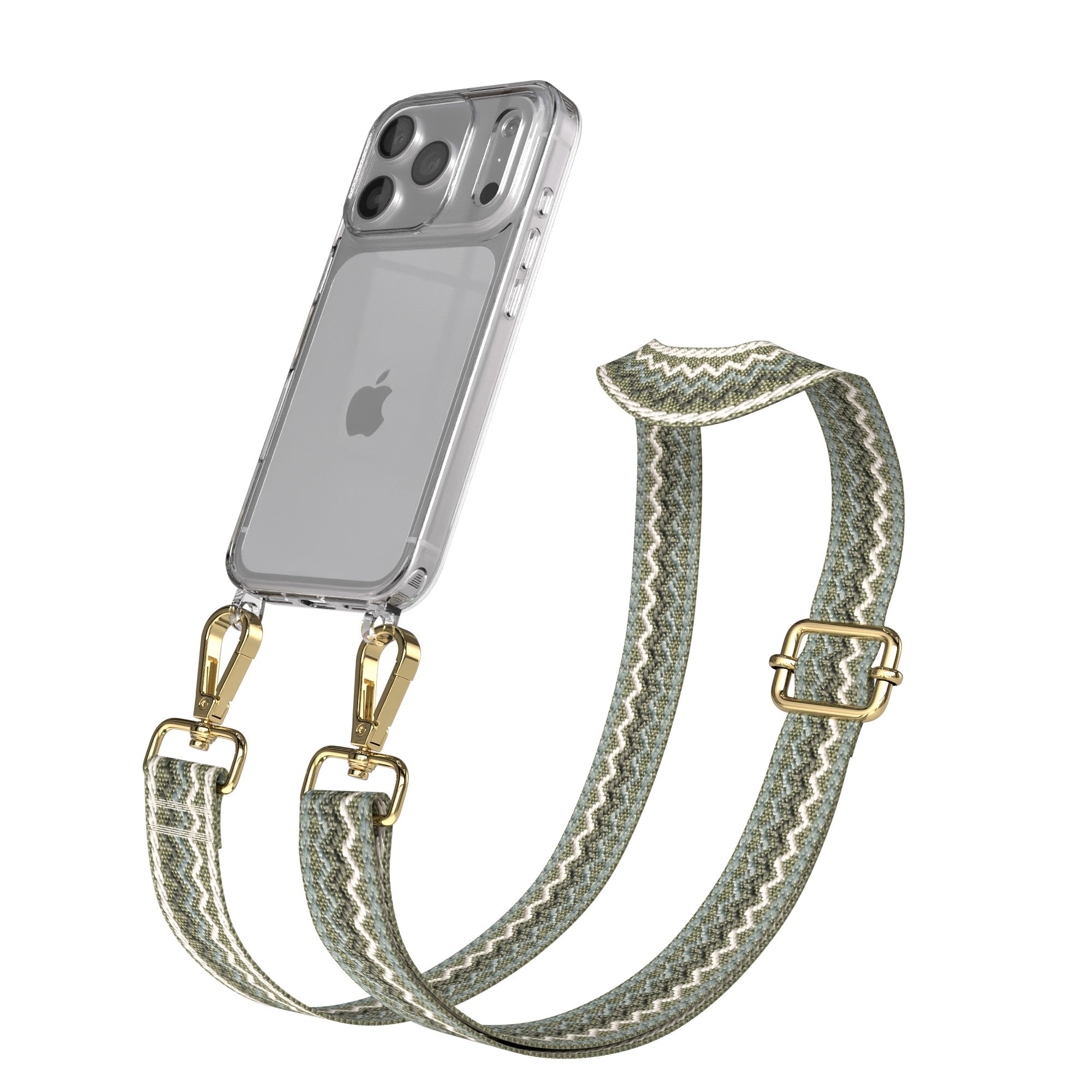 iPhone 17 Pro Handykette mit verstellbarem Boho Band von EAZY CASE 
