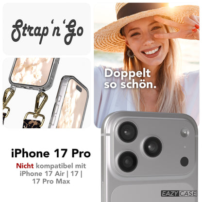 iPhone 17 Pro Handykette mit verstellbarem Boho Band von EAZY CASE 