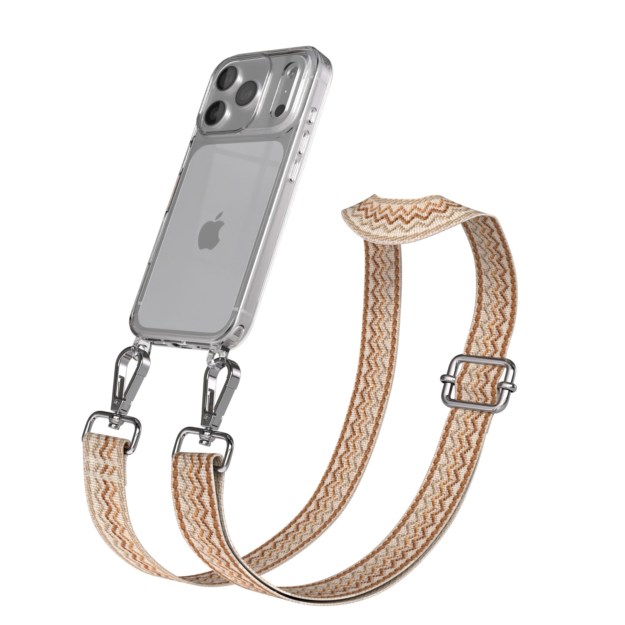 iPhone 17 Pro Handykette mit verstellbarem Boho Band von EAZY CASE 