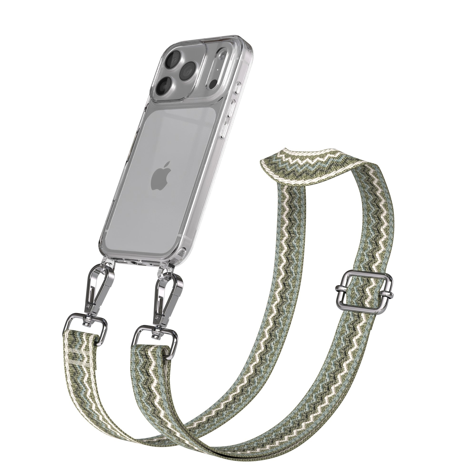 iPhone 17 Pro Handykette mit verstellbarem Boho Band von EAZY CASE 