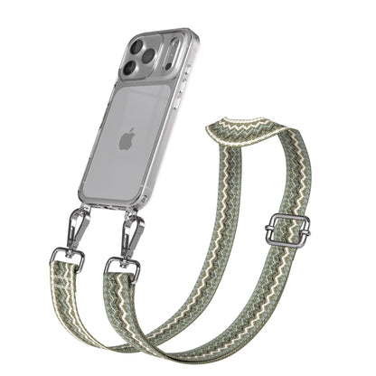 iPhone 17 Pro Handykette mit verstellbarem Boho Band von EAZY CASE 
