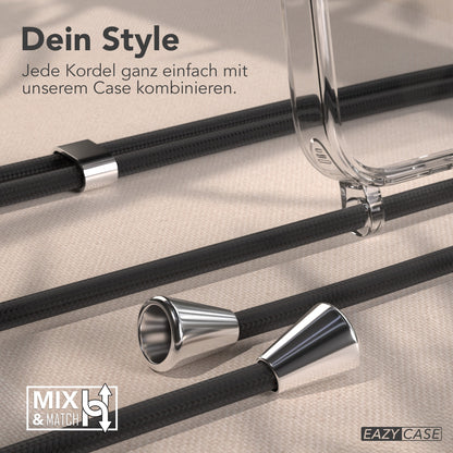 iPhone 17 Pro transparente Hülle + Kordel mit MagSafe