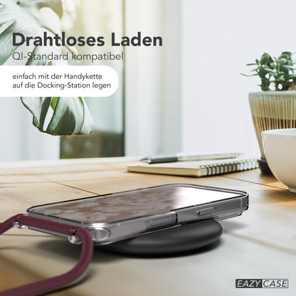 iPhone 17 Pro transparente Hülle + Kordel mit MagSafe