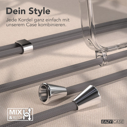 iPhone 17 Pro transparente Hülle + Kordel mit MagSafe