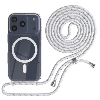 iPhone 17 Pro transparente Hülle + Kordel mit MagSafe