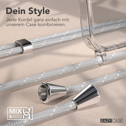 iPhone 17 Pro transparente Hülle + Kordel mit MagSafe