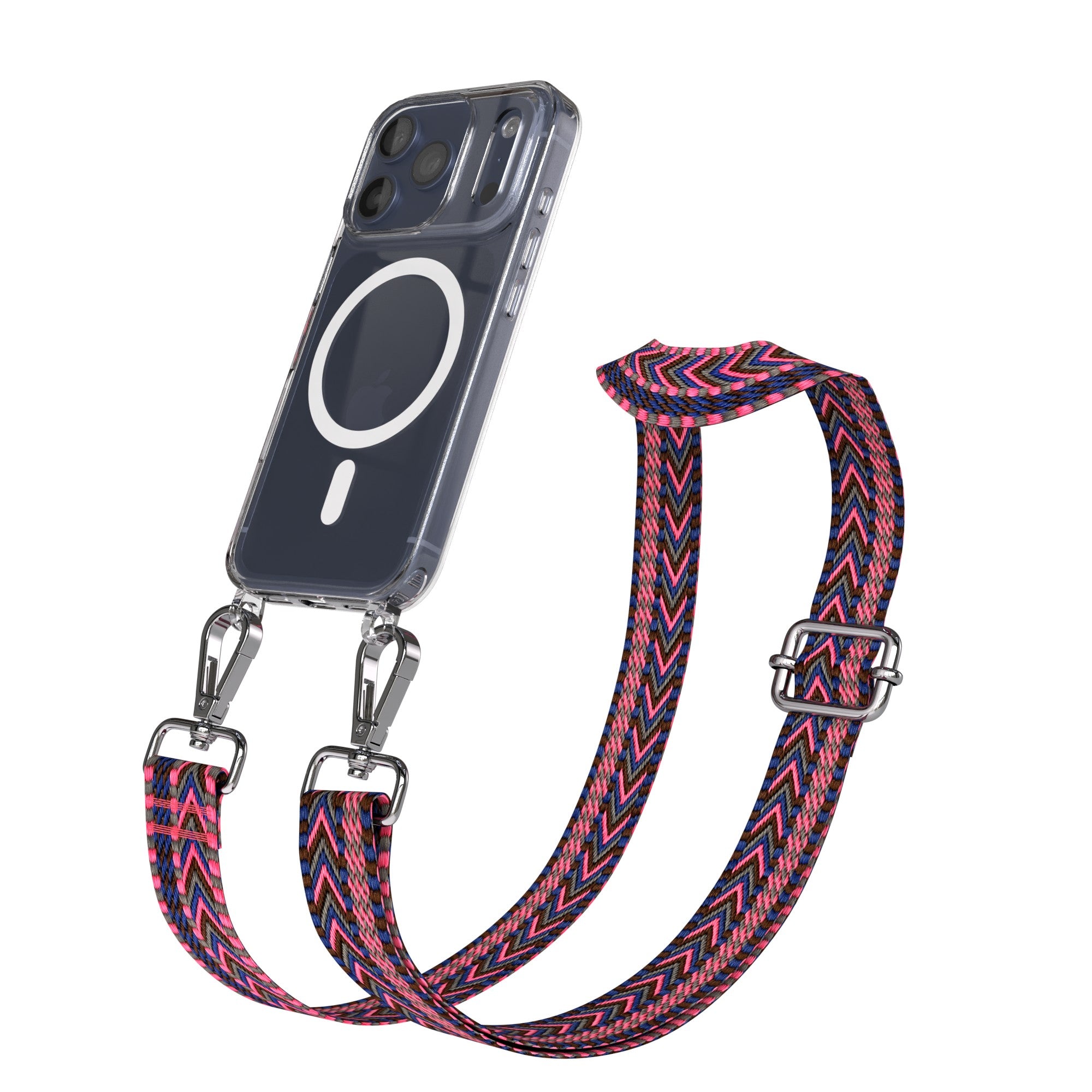 iPhone 17 Pro MagSafe Handykette mit verstellbarem Boho Band EAZY CASE 