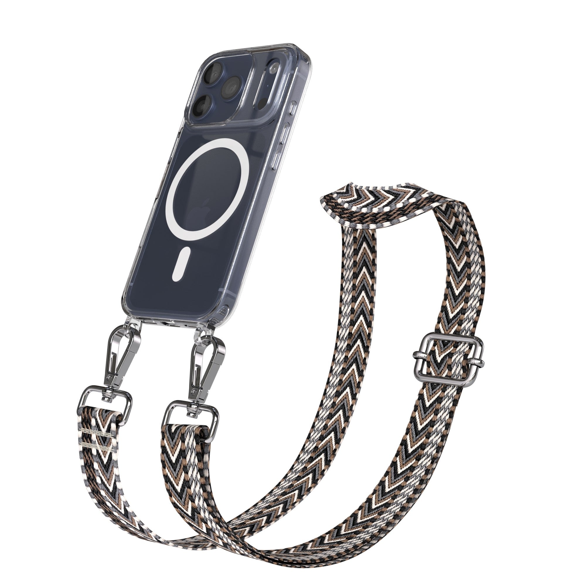 iPhone 17 Pro MagSafe Handykette mit verstellbarem Boho Band EAZY CASE 