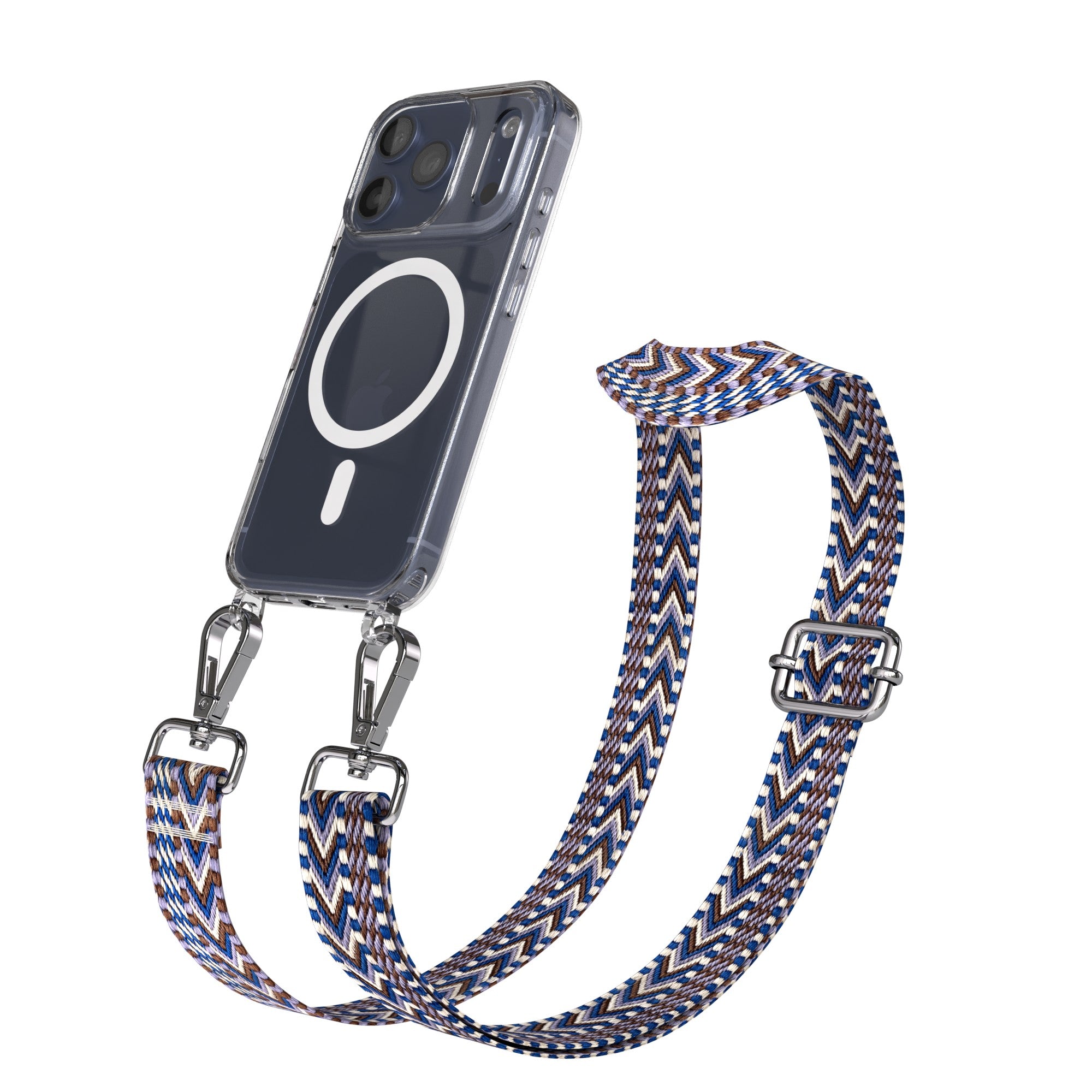 iPhone 17 Pro MagSafe Handykette mit verstellbarem Boho Band EAZY CASE 