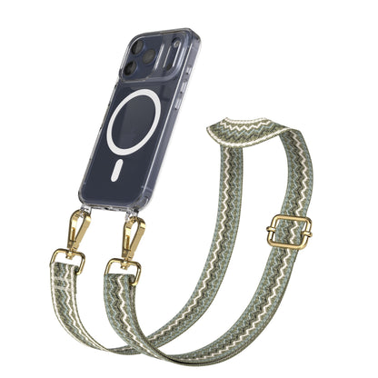 iPhone 17 Pro MagSafe Handykette mit verstellbarem Boho Band EAZY CASE 