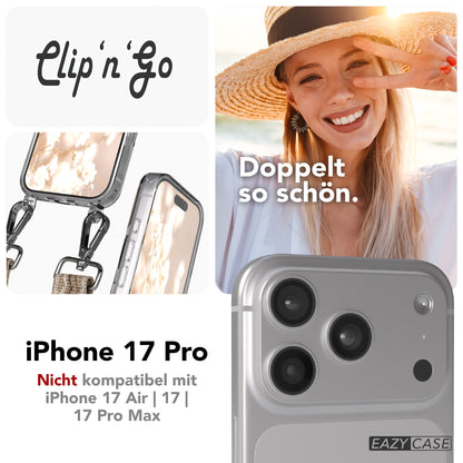 iPhone 17 Pro MagSafe Handykette mit verstellbarem Boho Band EAZY CASE 