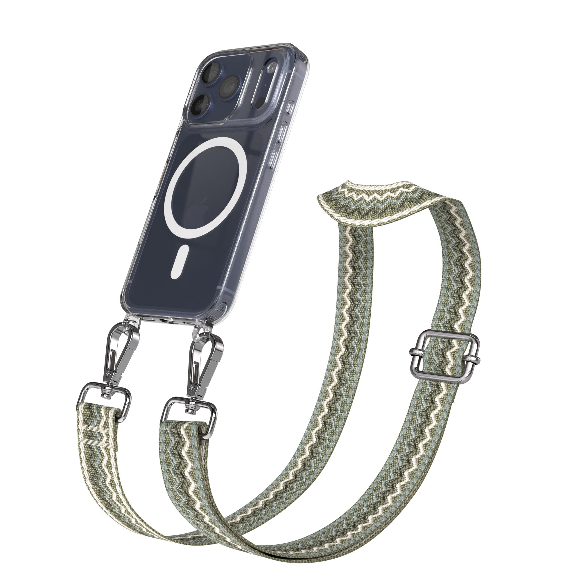 iPhone 17 Pro MagSafe Handykette mit verstellbarem Boho Band EAZY CASE 