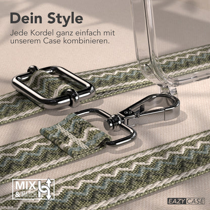 iPhone 17 Pro MagSafe Handykette mit verstellbarem Boho Band EAZY CASE 
