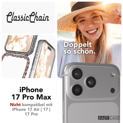 iPhone 17 Pro Max transparente Hülle + Kordel