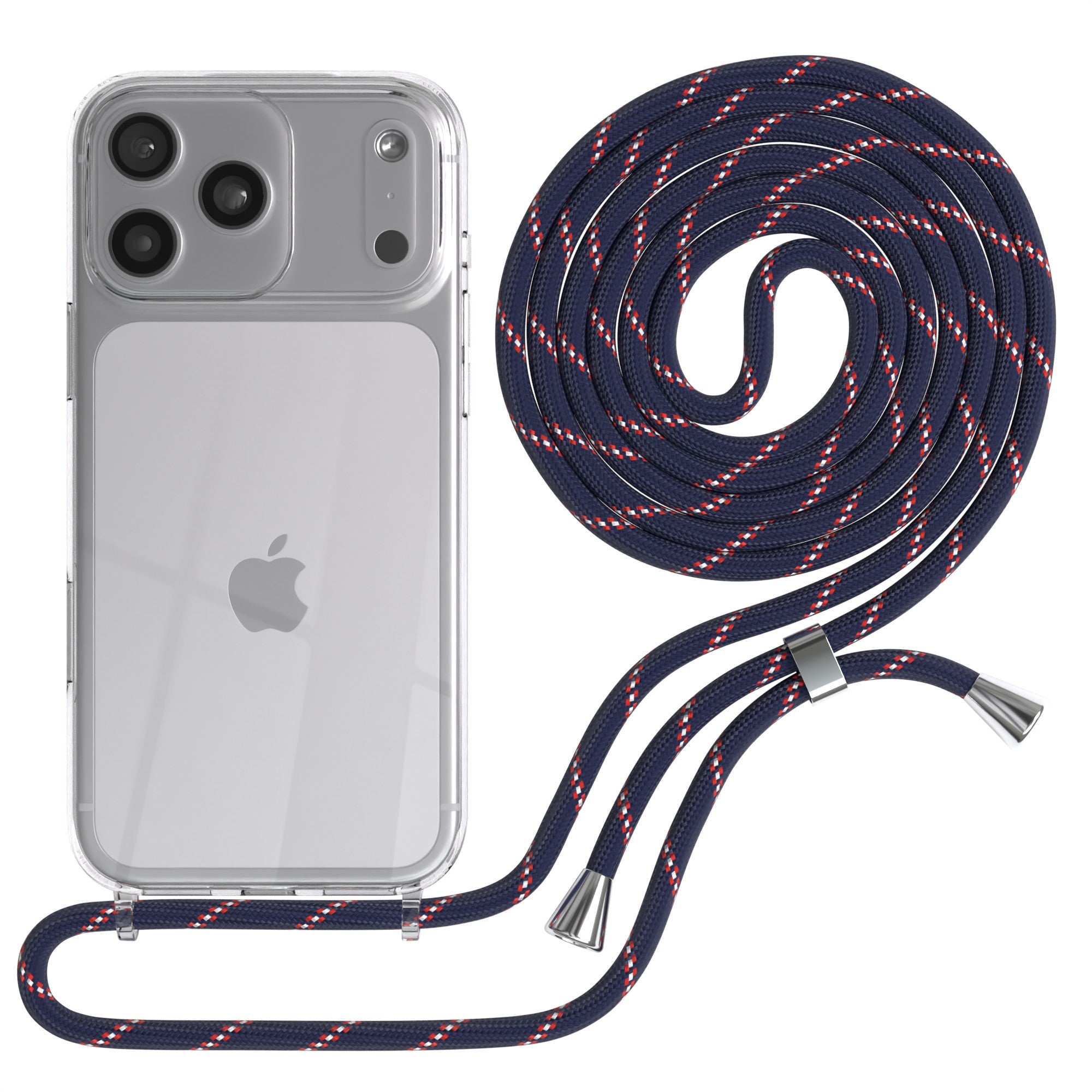 iPhone 17 Pro Max transparente Hülle + Kordel