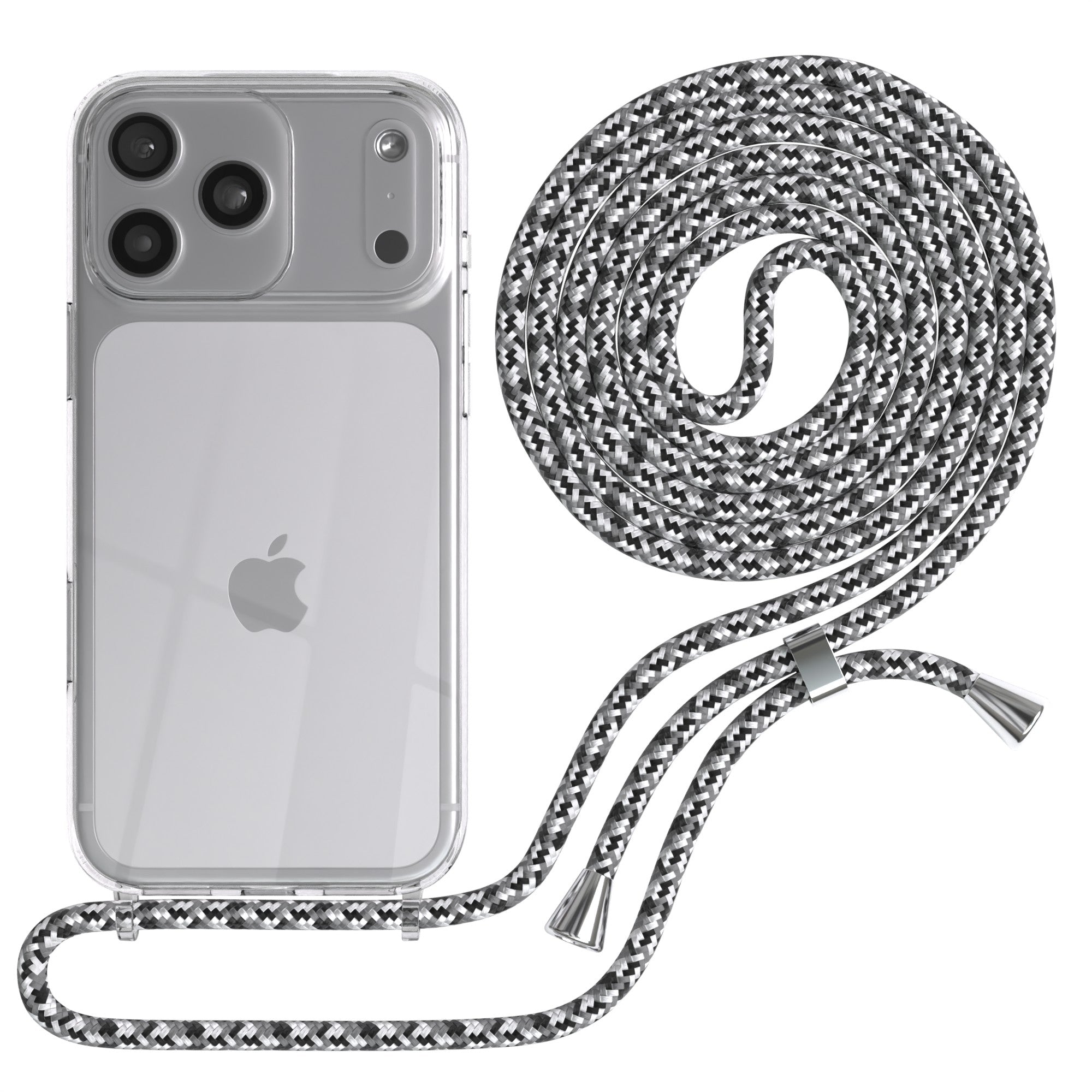 iPhone 17 Pro Max transparente Hülle + Kordel