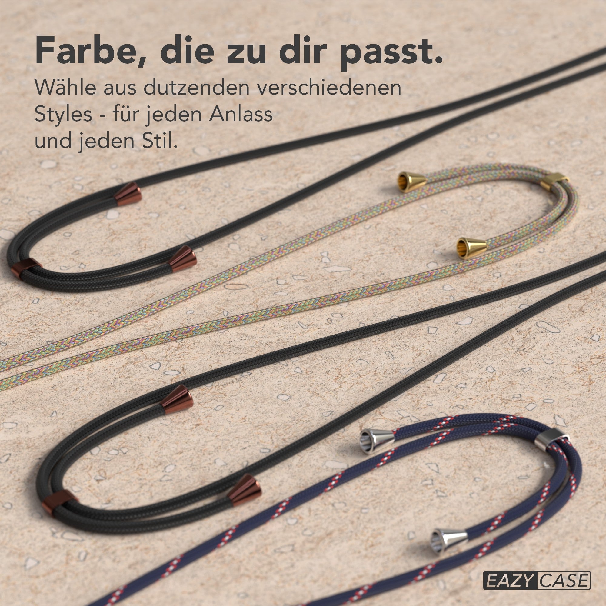 iPhone 17 Pro Max transparente Hülle + Kordel