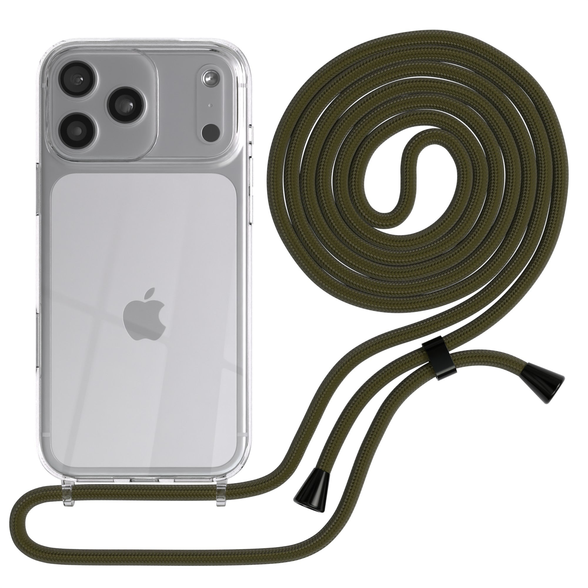 iPhone 17 Pro Max transparente Hülle + Kordel