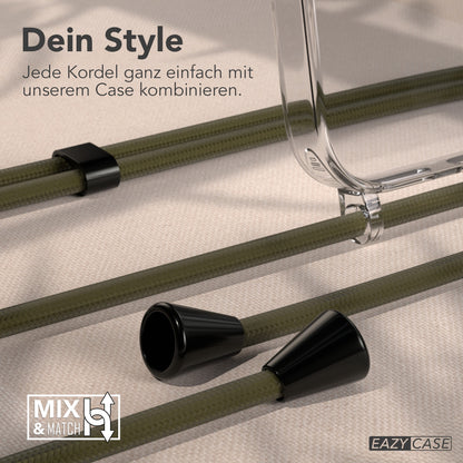 iPhone 17 Pro Max transparente Hülle + Kordel