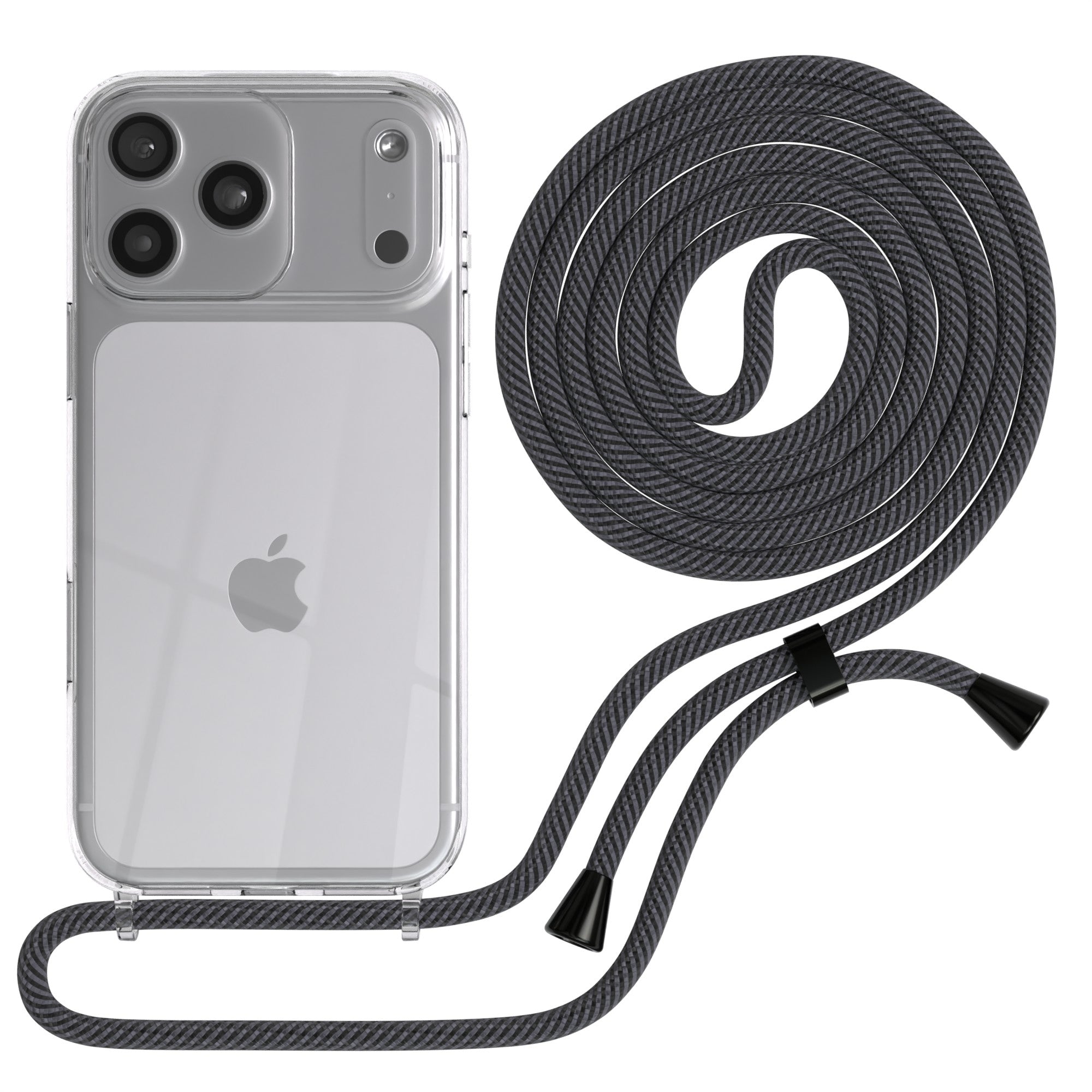 iPhone 17 Pro Max transparente Hülle + Kordel