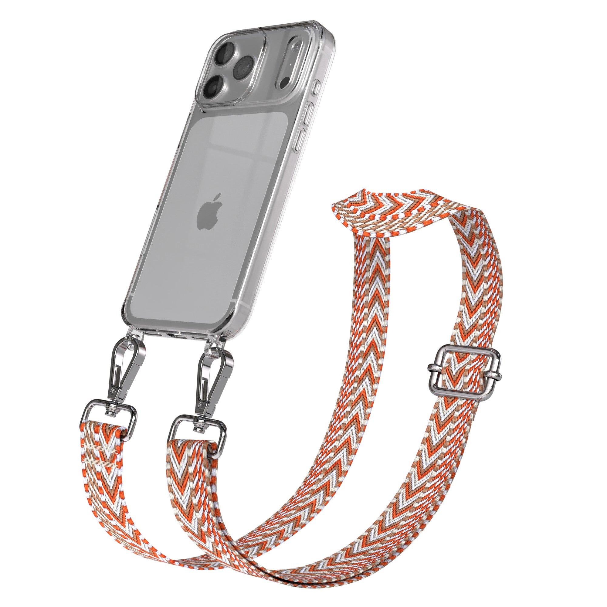 iPhone 17 Pro Max Handykette mit verstellbarem Boho Trageriemen von EAZY CASE 