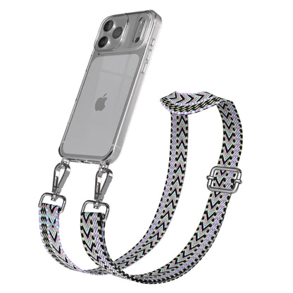 iPhone 17 Pro Max Handykette mit verstellbarem Boho Trageriemen von EAZY CASE 