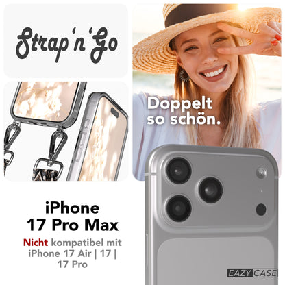 iPhone 17 Pro Max Handykette mit verstellbarem Boho Trageriemen von EAZY CASE 