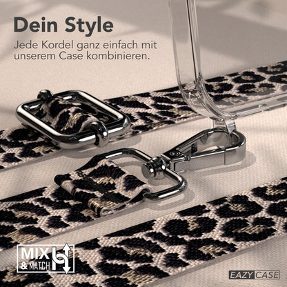 iPhone 17 Pro Max Handykette mit verstellbarem Boho Trageriemen von EAZY CASE 