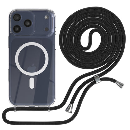 iPhone 17 Pro Max transparente Hülle + Kordel mit MagSafe