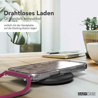 iPhone 17 Pro Max transparente Hülle + Kordel mit MagSafe