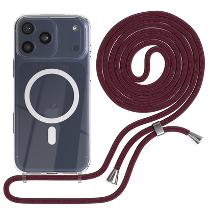 iPhone 17 Pro Max transparente Hülle + Kordel mit MagSafe