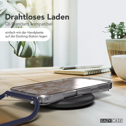 iPhone 17 Pro Max transparente Hülle + Kordel mit MagSafe