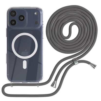 iPhone 17 Pro Max transparente Hülle + Kordel mit MagSafe