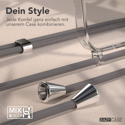 iPhone 17 Pro Max transparente Hülle + Kordel mit MagSafe