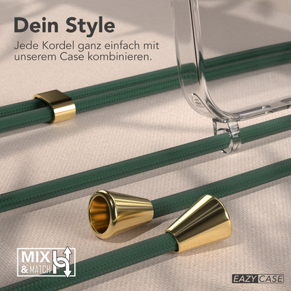 iPhone 17 Pro Max transparente Hülle + Kordel mit MagSafe