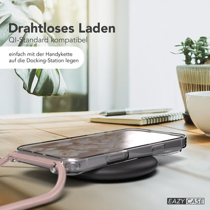 iPhone 17 Pro Max transparente Hülle + Kordel mit MagSafe