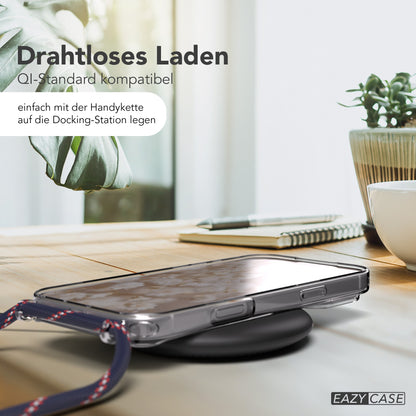 iPhone 17 Pro Max transparente Hülle + Kordel mit MagSafe