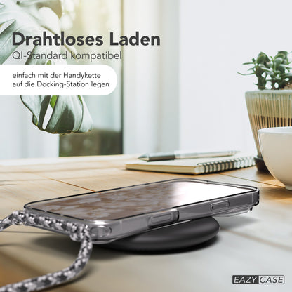 iPhone 17 Pro Max transparente Hülle + Kordel mit MagSafe