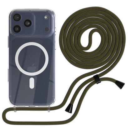 iPhone 17 Pro Max transparente Hülle + Kordel mit MagSafe