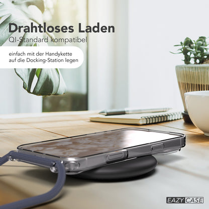 iPhone 17 Pro Max transparente Hülle + Kordel mit MagSafe