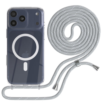 iPhone 17 Pro Max transparente Hülle + Kordel mit MagSafe