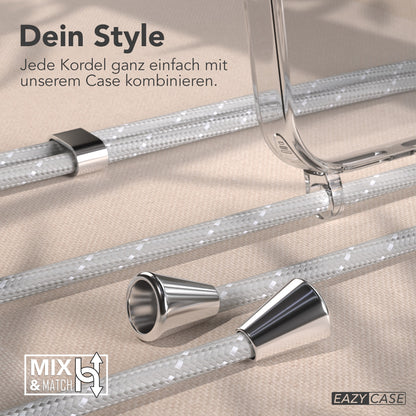 iPhone 17 Pro Max transparente Hülle + Kordel mit MagSafe