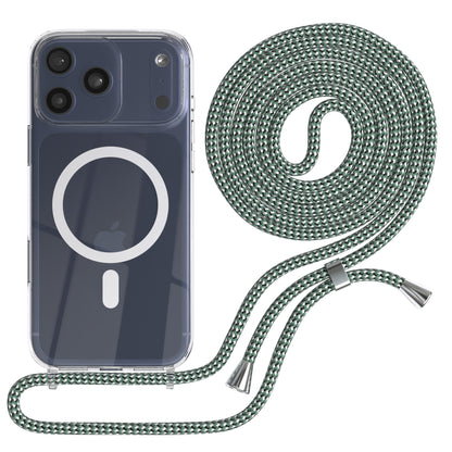 iPhone 17 Pro Max transparente Hülle + Kordel mit MagSafe