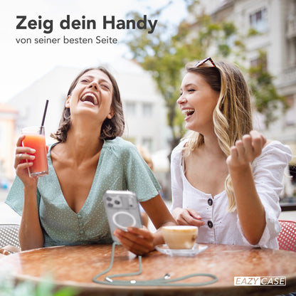 iPhone 17 Pro Max transparente Hülle + Kordel mit MagSafe