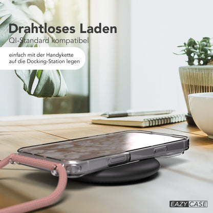 iPhone 17 Pro Max transparente Hülle + Kordel mit MagSafe