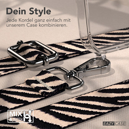 iPhone 17 Pro Max MagSafe Hülle mit verstellbarer Boho Handykette 